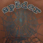 SP5DER OG WEB HOODIE BROWN