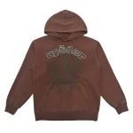 SP5DER OG WEB HOODIE BROWN