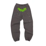 Sp5der Wait Web Sweatpants Slate Grey