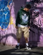 Sp5der Web Hoodie Hunter Green