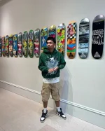 Sp5der Web Hoodie Hunter Green