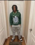 Sp5der Web Hoodie Hunter Green