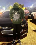 Sp5der Web Hoodie Hunter Green