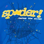 Sp5der Tc Hoodie Blue